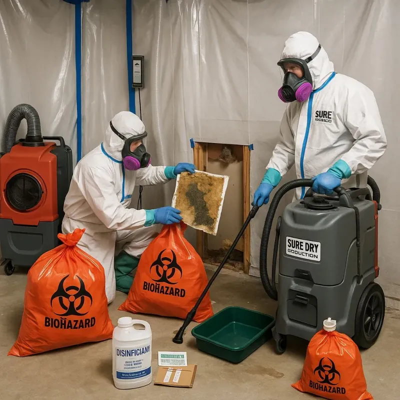 Contaminated Water Handling Protocols process in Brunswick County, NC