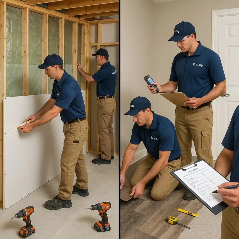 Repairs and Reconstruction process in Brunswick County, NC