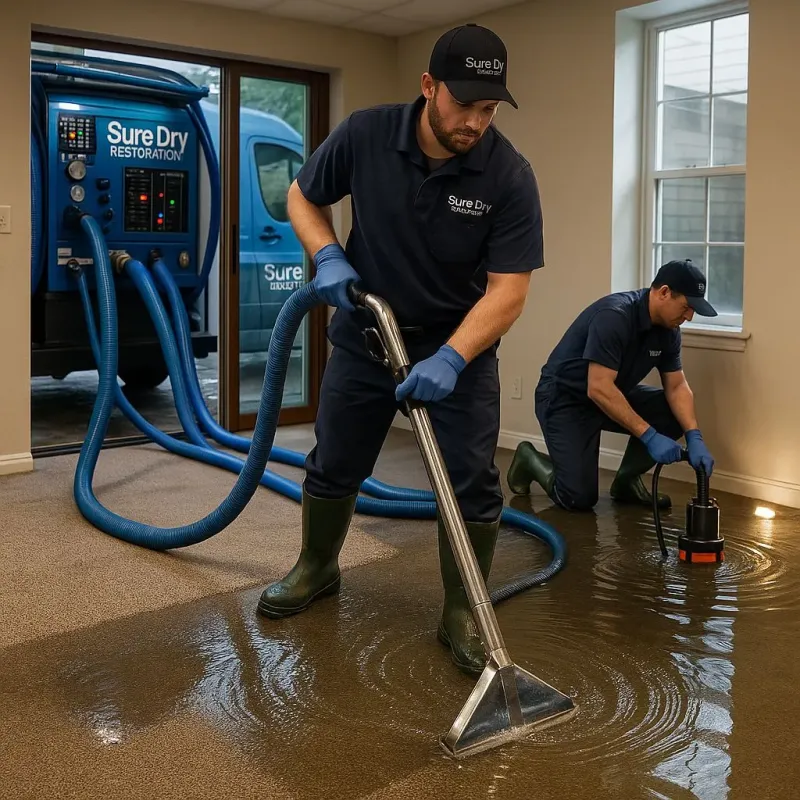 Water Extraction and Removal process in Brunswick County, NC